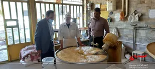 قطع سهمیه آرد دو نانوایی متخلف در شاهرود+ تصاویر