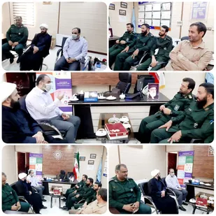 دیدار فرمانده سپاه پیشوا با رئیس شبکه بهداشت و درمان به مناسبت روز پزشک