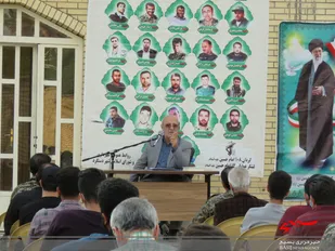 برگزاری ضیافت افطاری گردان 108 امام حسین(ع)با حضور نماینده شهرستان در مجلس