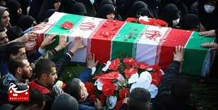 پیکر پاک شهید گمنام دفاع مقدس میهمان باغملک می&zwnj;شود