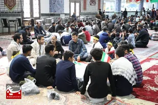 برگزاری همایش میقات صالحین با حضور پرشور حلقات صالحین فعال شهرستان بیرجند در مصلی المهدی(عج)