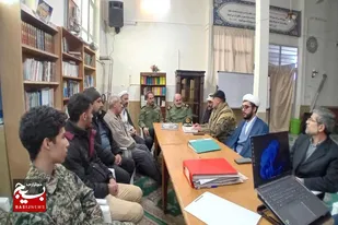 بازدید سردار مجیدی از پایگاه شهید یوسفی و پایگاه صبا نهاوند