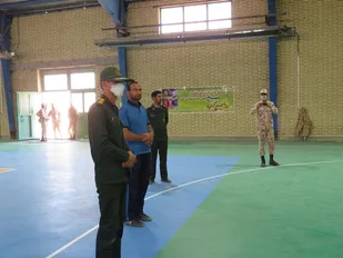 مسابقات فوتسال جام هفته بسیج شهرستان درمیان برگزار شد