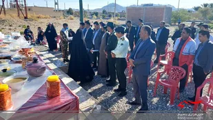 جشنواره غذا به مناسبت هفته بسیج در ارزوئیه برگزارشد