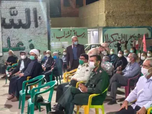 گردهمایی رزمندگان و پیشکسوتان دفاع مقدس در ابرکوه برگزار شد