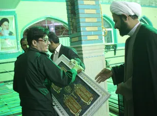 مراسم تکریم و معارفه گردان سیدالشهدا شاهرود