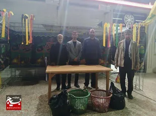 حفظ محیط زیست،نذری از جنس پاکیزگی در ماه محرم لالی