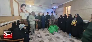 تجلیل از زنان ایثارگر پایگاههای مقاومت بسیج جنوب بخش دلوار