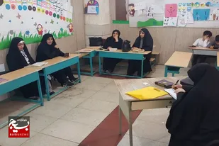 جلسه هماهنگی برنامه های اجرایی در پایگاه نرجس خاتون اروانه برگزار شد