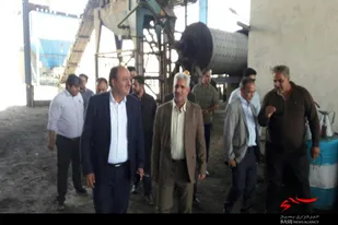 بازدید جمعی از مسئولان اسدآباد از شرکت کیهان صنعت