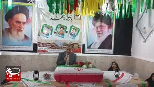 یادواره سه شهید دفاع مقدس در دیّر برگزار شد
