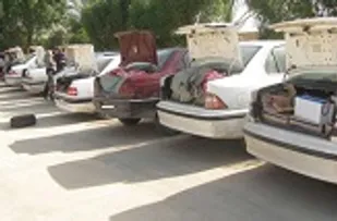 هفت&zwnj;دستگاه خودرو قاچاق بر در قم توقیف شد
