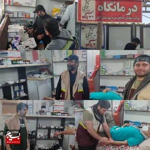 مثبت سوژه/ خدمت رسانی مجاهدان سفیدپوش استان مازندران در مواکب حسینی