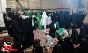 سوگواره آخرین سرباز در مسجد خاتم الانبیاء(ص) اجرا شد