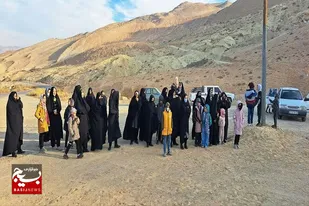 ویژه برنامه پیاده روی بانوان در روستای افتر برگزار شد
