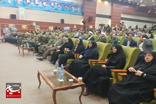 برگزاری همایش اسوه&zwnj;های صبر و مقاومت و لشکر فرشتگان در پایگاه هوایی شهید نوژه همدان