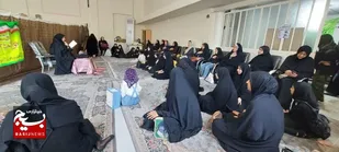 برپایی مراسم عزاداری ششمین روز محرم در محله سعدی