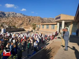 حمایت از دانش آموزان مظلوم غزه و فلسطینی در اردل