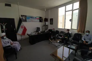 دیدار فرمانده سپاه سرپل&zwnj;ذهاب با امام جمعه شهرستان