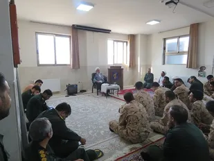 برگزاری جلسه اخلاق و بصیرتی با حضور پایوران گردان ۱۰۸ امام حسین(ع)