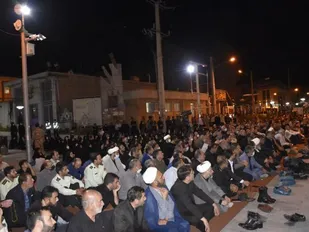 مراسم سوگواری شهادت امام رضا (ع) در ایلام برگزار شد