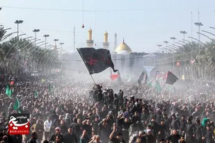 برپایی موکب و پذیرایی از زائرین امام حسین (ع) در کربلا &nbsp;