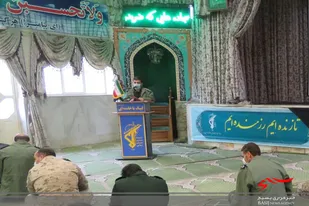 مراسم بزرگداشت شهید &laquo;فخری زاده&raquo; در تیپ انصارالحسین(ع) همدان