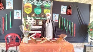به روایت تصویر | یادواره شهدا روستای ونهر