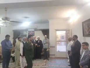 دیدار با خانواده شهید دادستان موسی نوری