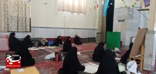 برگزاری کلاس مهارت&zwnj;آموزی خیاطی در پایگاه حضرت زینب(ع)روستای طایقان قم