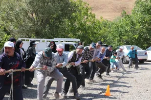 برگزاری مراسم پیاده&zwnj;روی خانوادگی در شهرستان طالقان