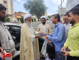دیدار عیدانه با خانواده شهید مدافع حرم در شوش&nbsp;