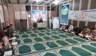 محفل انس با قرآن كريم در روز ميلاد امام حسن مجتبی(ع) در سپاه بندرخمیر