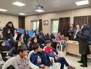 بازدید علمی دانش آموزان در قالب اردوی راهیان پیشرفت از مرکز انتقال نفت زنجان