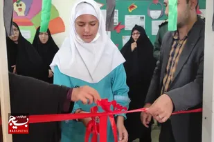 واحد مقاومت بسیج دانش&zwnj;آموزی آموزشگاه حضرت فاطمه (س) روستای جزن دامغان افتتاح شد