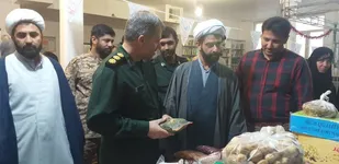 اولین نمایشگاه اقتصاد مقاومتی محله شهید چمران در گرمسار افتتاح شد