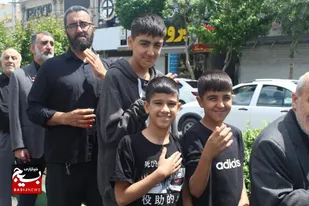 عزاداری دهه هشتادی&zwnj;ها و نودی های فردیسی در سالروز شهادت امام صادق علیه السلام+تصاویر