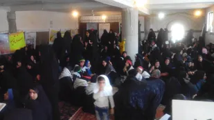 برگزاری همایش میقات صالحین بسیج دانش آموزی دختران کوثر شاهرود+عکس