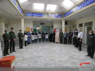 آیین تجلیل از کادر درمان مرکز خدمات جامع سلامت شهر کوهپایه