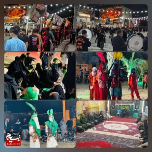 شور حسینی در شب&zwnj;های محرم کرخه