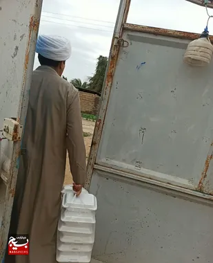 اطعام مهدوی در دهستان شعیبیه شوشتر
