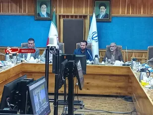 مراسم آغاز رزمایش یک هفته ایی گروه های جهادی تخصصی بسیج ادارات و کارمندان