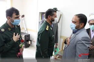دیدار مسئولین شهرستان کاشمر با پاسداران به مناسبت روز پاسدار