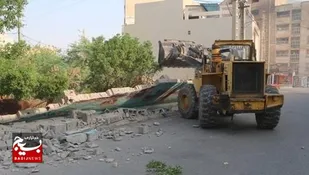 رفع تصرف پارک بهزادشهر اهواز