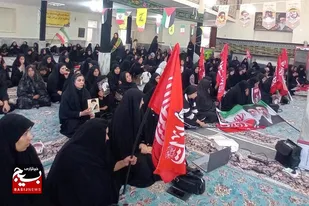 برگزاری یادبود رهبر شهید در دهستان مهربان کبودراهنگ
