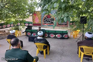 برگزاری عزاداری سیدالشهدا (ع) در سپاه تویسرکان