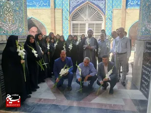 شروع سال تحصیلی کانون بسیج فرهنگیان شهرستان رفسنجان با میثاق با شهداء