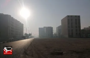 تداوم آلودگی هوا ناشی از آتش سوزی در بخش عراقی تالاب هورالعظیم در اهواز