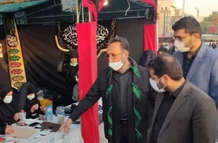 مواکب منتهی به حرم رضوی، حس و حال خوبی ایجاد کرده است