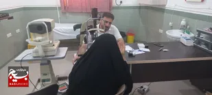ویزیت رایگان به خانواده های نیازمند درگتوند انجام شد